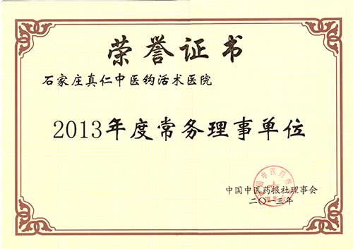 2013年度常务理事单位